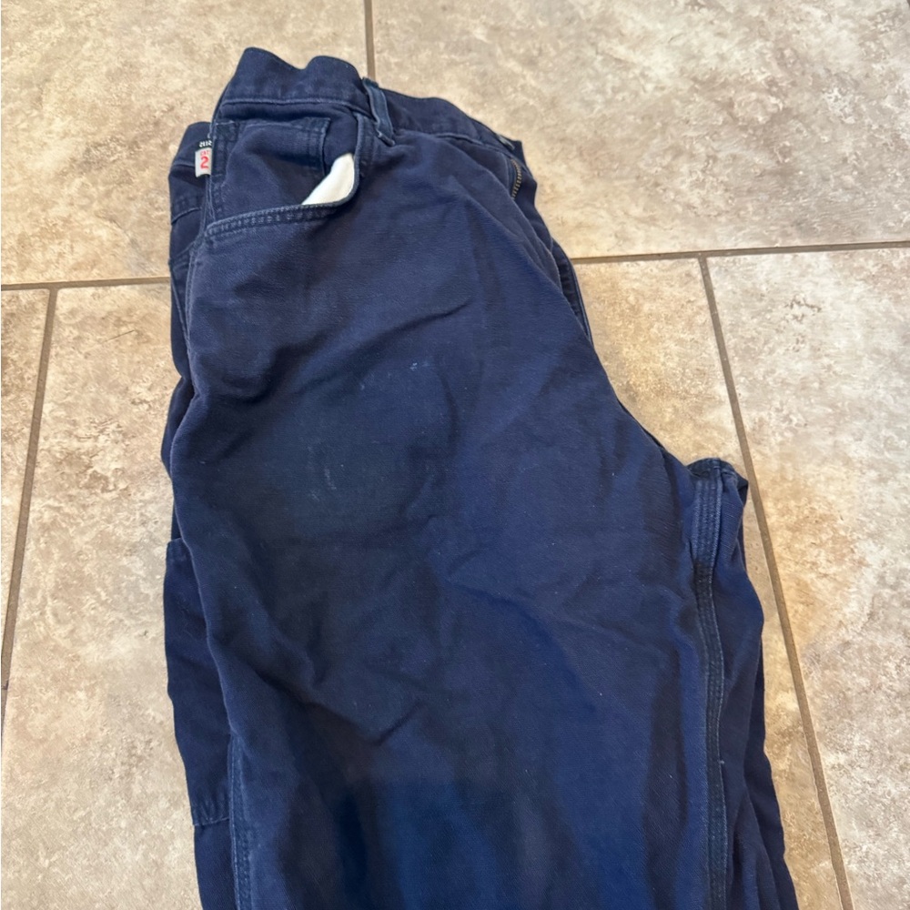 Carhartt Dark Blue Work Pants